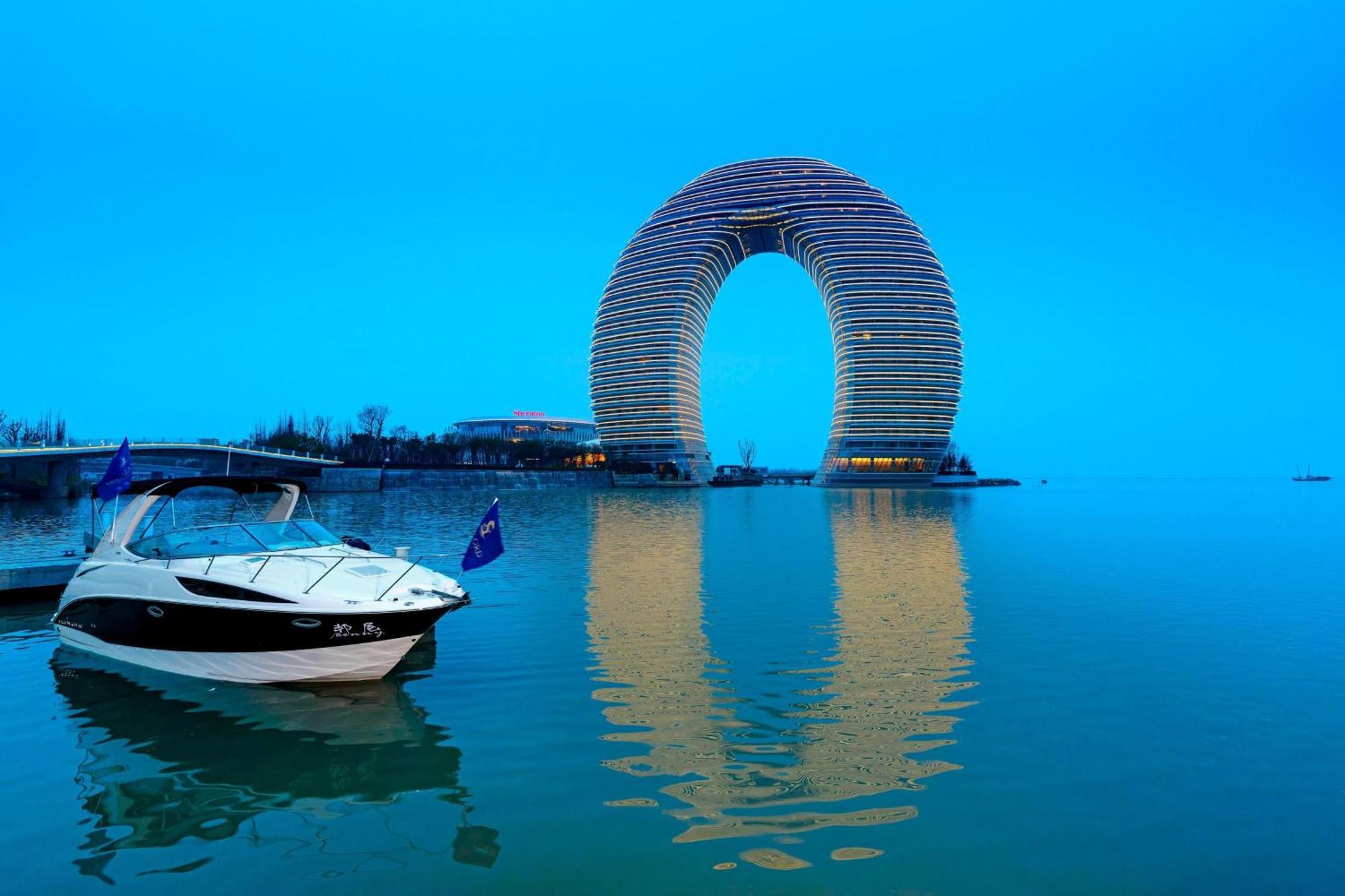 Sheraton Huzhou Taihu Lake Hot Spring Resort & Spa Exteriér fotografie