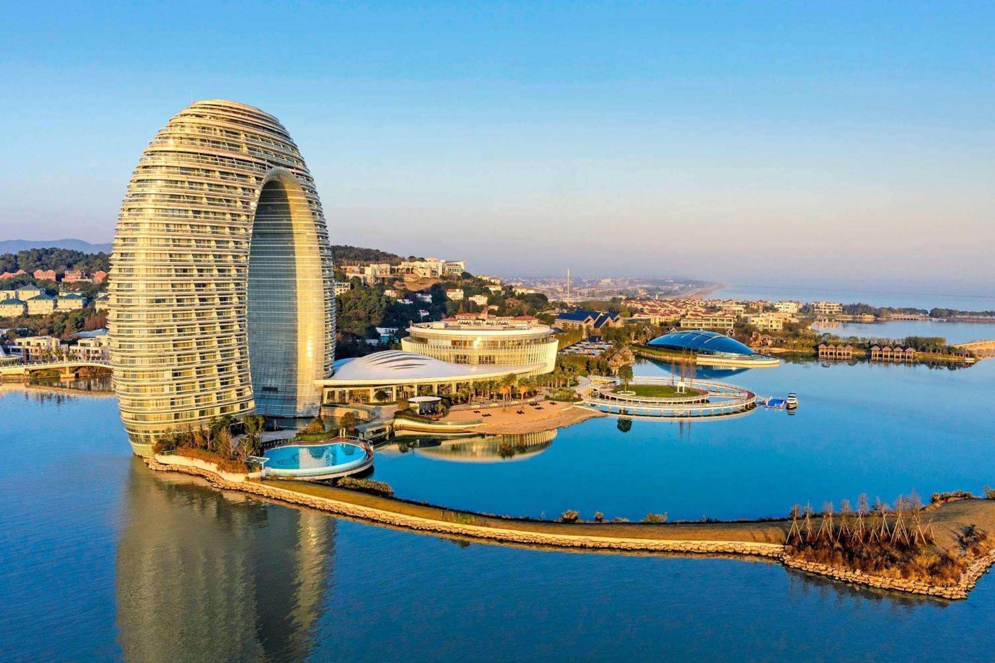 Sheraton Huzhou Taihu Lake Hot Spring Resort & Spa Exteriér fotografie